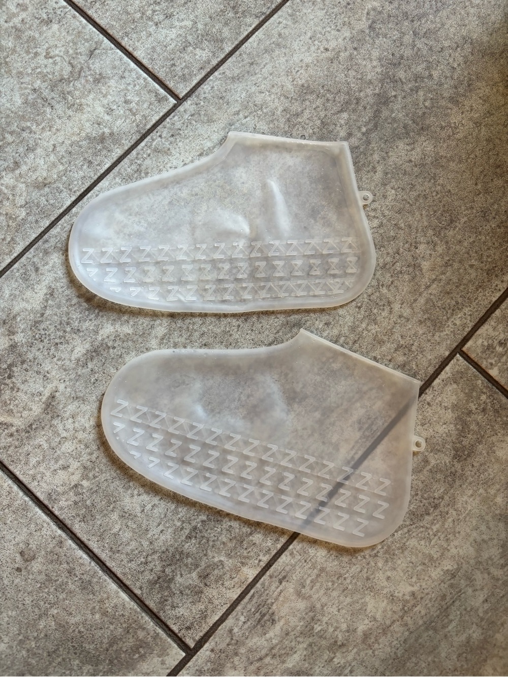 Clear Silicone Shoe Covers - Reusable Waterproof Slip-Ons